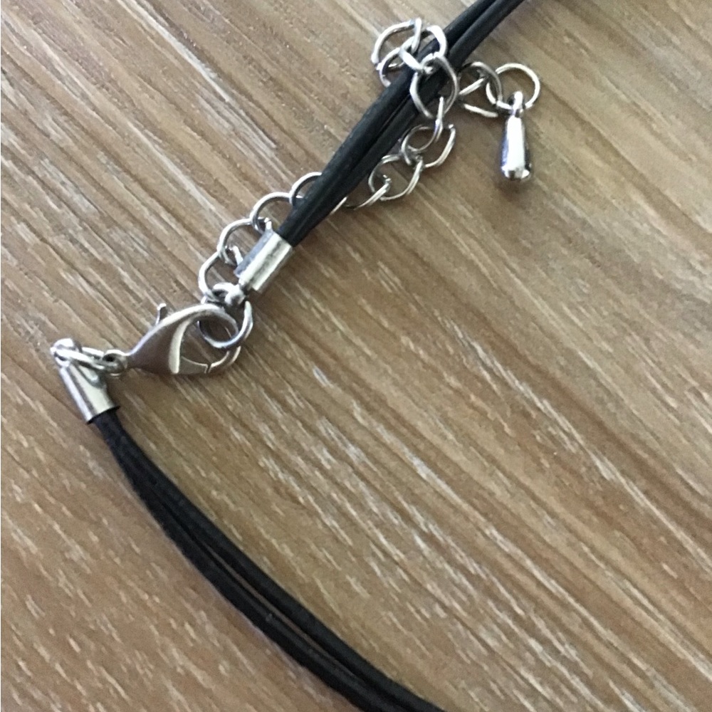 Y2K Rose/Heart Charm Necklace - Picture 3 of 4